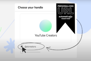 how to change youtube handle